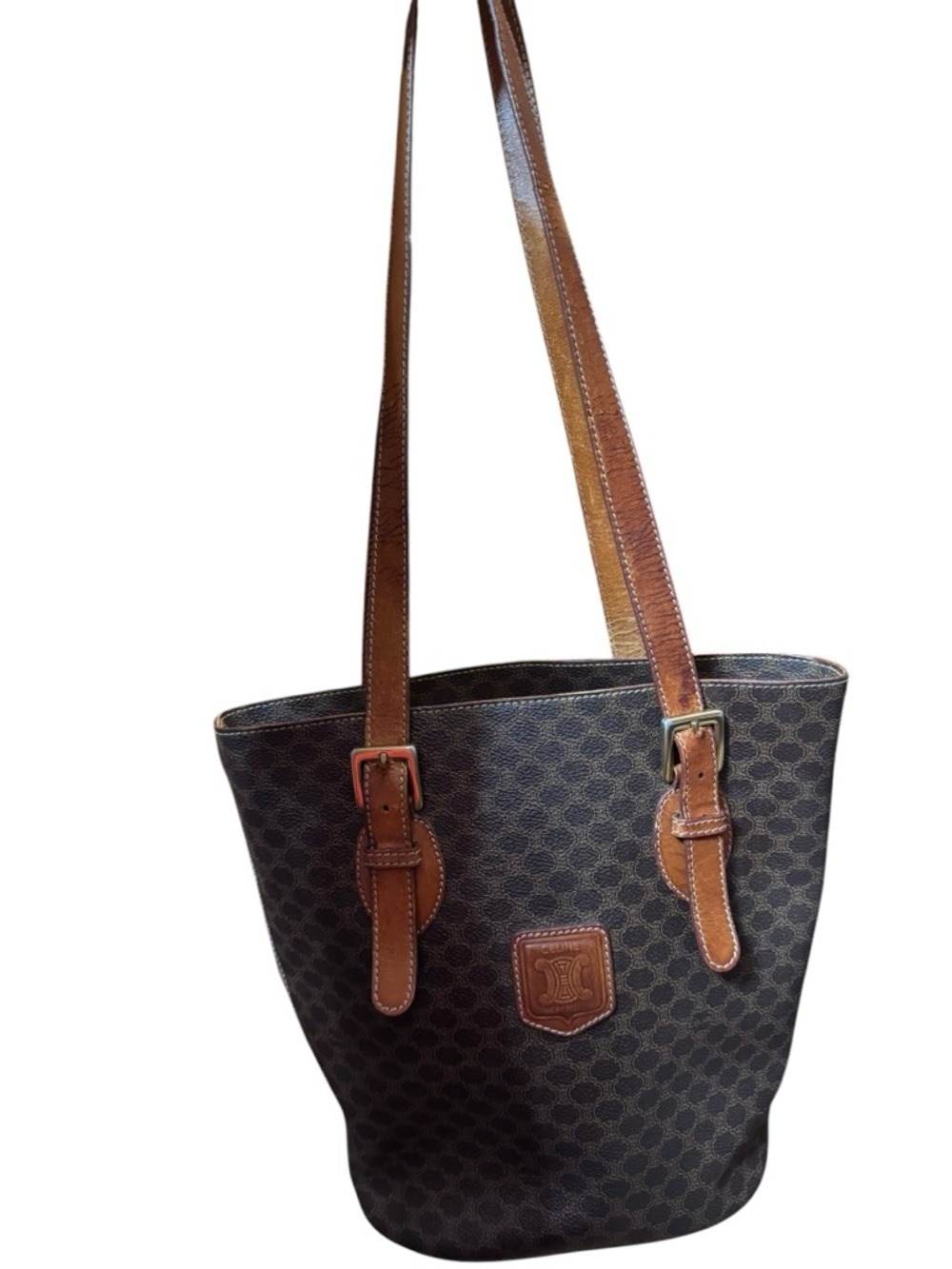 Celine Macadam Bucket Tote - Picture 1 of 14